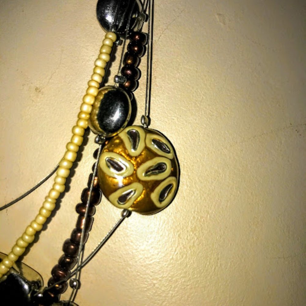 Chico’s Multi-strand hand - crafted necklace - Picture 2 of 6
